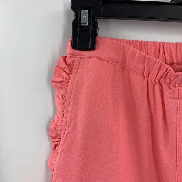 Tucker + Tate Kids' Ruffle Hem Cotton Shorts In Pink Strawberry Size 8 NWT - Picture 4 of 12